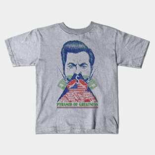 Pyramid of Greatness Kids T-Shirt